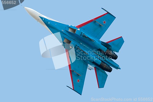Image of fighter jet Su-27