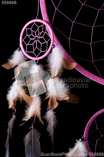 Image of pattern of dream catcher