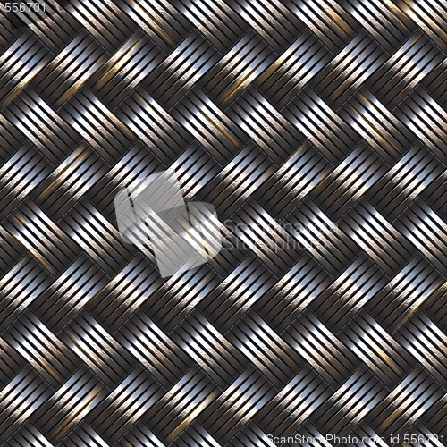 Image of woven metal
