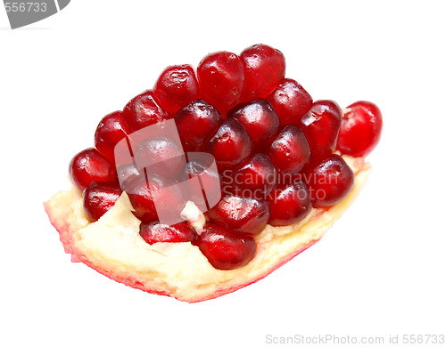 Image of piece of pomegranate