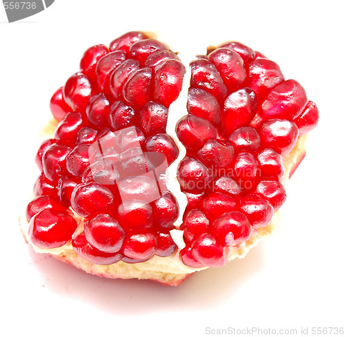 Image of piece of pomegranate