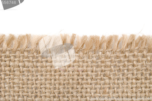 Image of sackcloth material