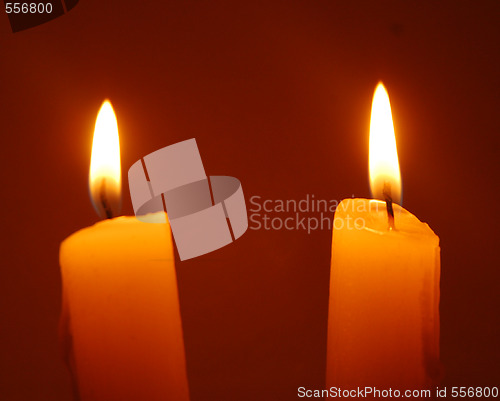 Image of two candles