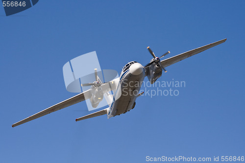 Image of Russian plane in air