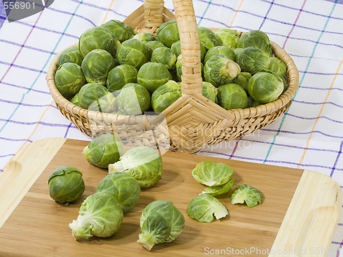 Image of Fresh brussels sprouts