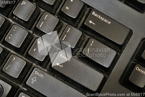 Image of Black Pc Keyboard