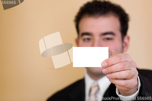 Image of Blank Business Card