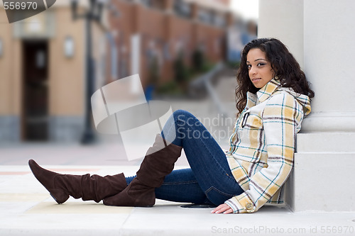 Image of Young Indian Woman 