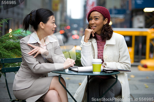 Image of Business Meeting in the City