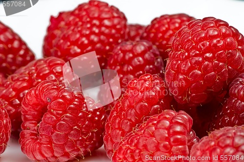 Image of Fresh ripe raspberry