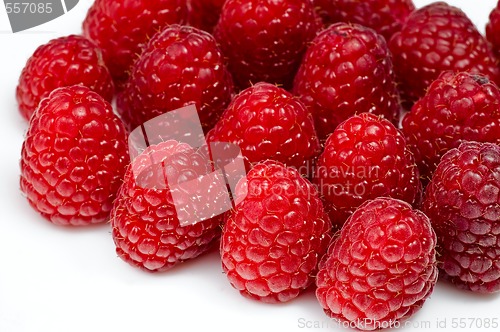 Image of Fresh ripe raspberry