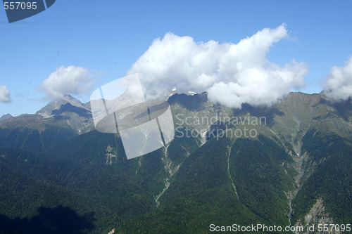 Image of olimpic mountains