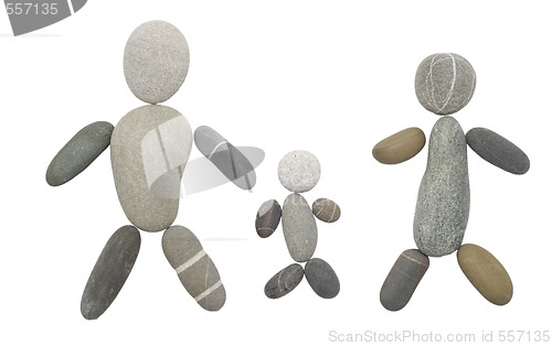 Image of pebble family