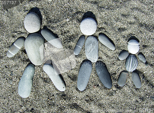 Image of pebble family