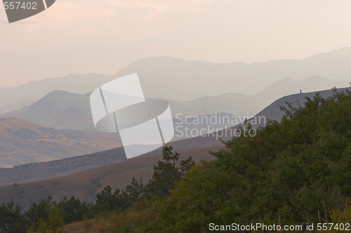 Image of blue hills