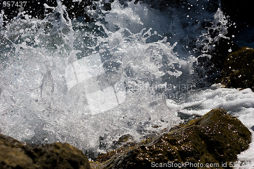 Image of splashes