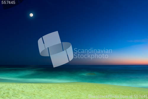Image of evening seascape