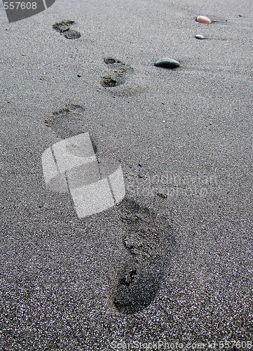 Image of footprints