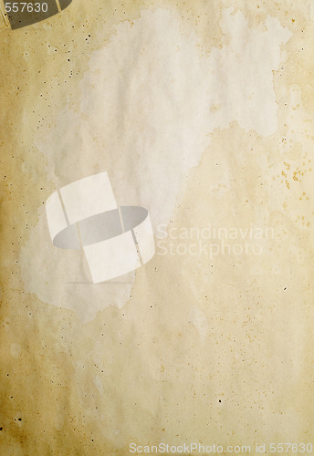 Image of old stained paper