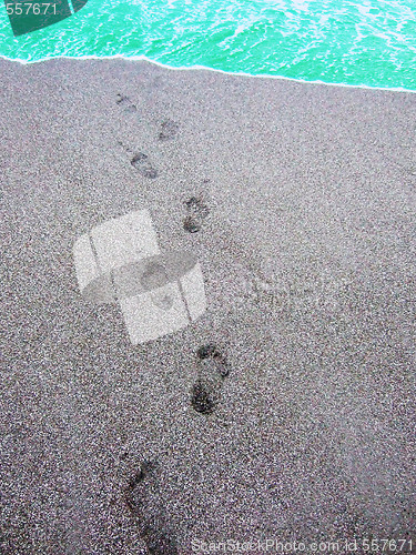 Image of footprints