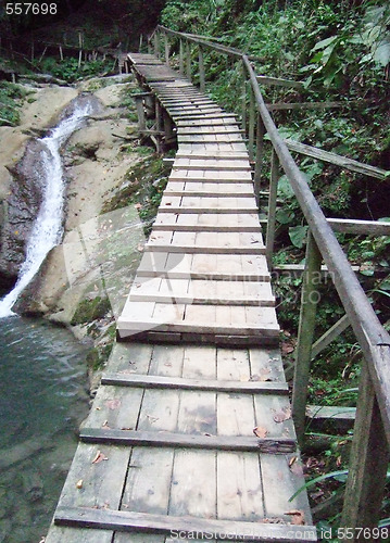 Image of wooden bridge