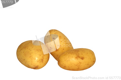 Image of Three potatos