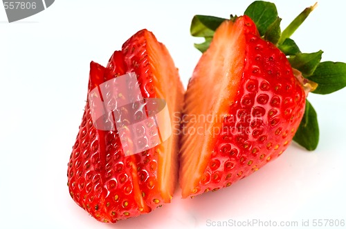 Image of Cutted strawberry