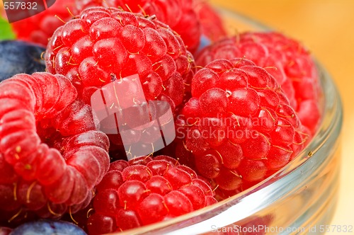 Image of Raspberry and blueberry 