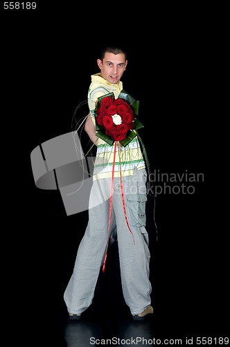 Image of Groom waiting