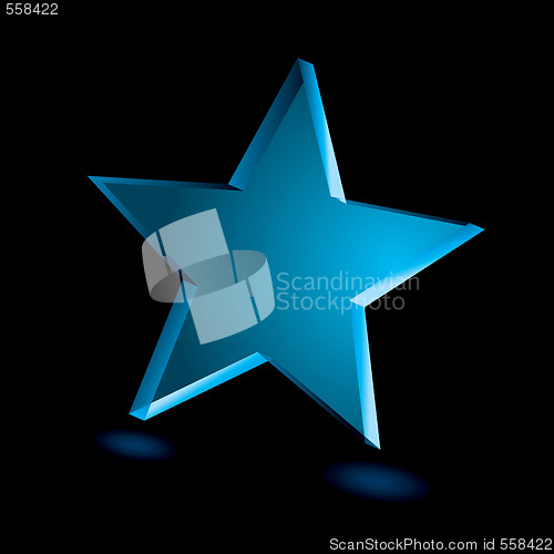 Image of transparent star