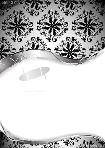 Image of wallpaper silver vine