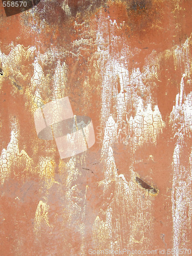 Image of old rusty wall