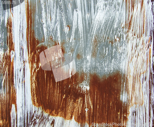 Image of paint rusty surface