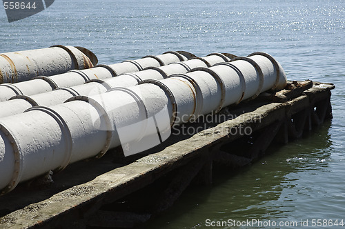 Image of Sewage into the river