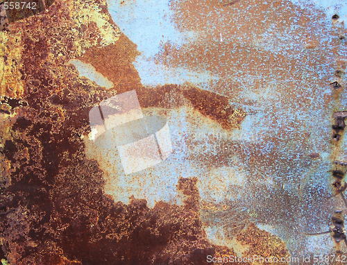 Image of rusty metallic surface