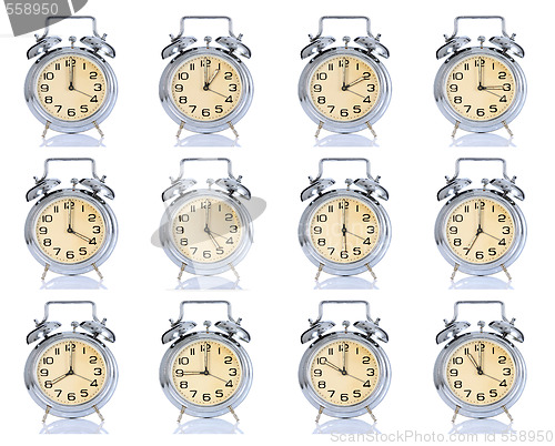 Image of group of alarm clock