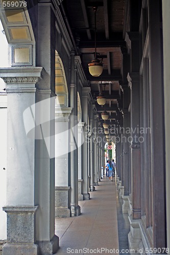 Image of street szene in Singapore