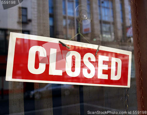 Image of Closed sign