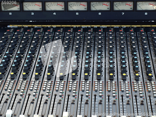 Image of Music soundboard mixer