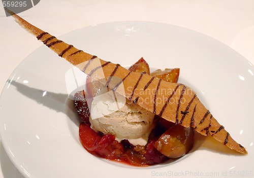 Image of Ice cream dessert meal