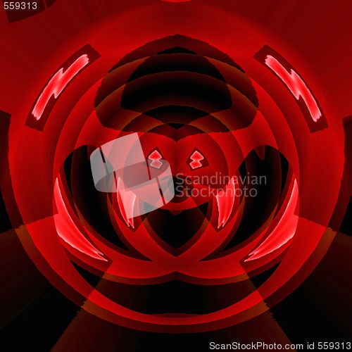 Image of Abstract 3d background
