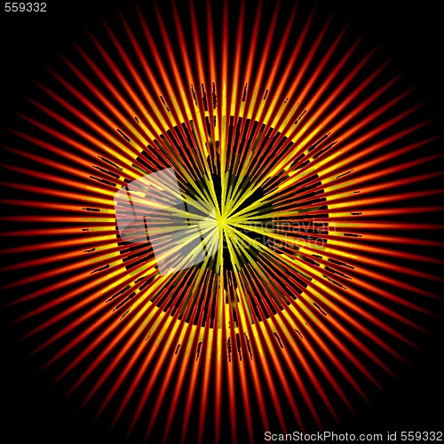 Image of Abstract 3d background