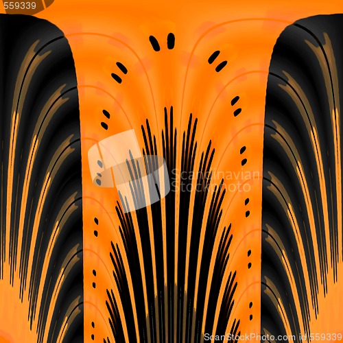 Image of Abstract 3d background