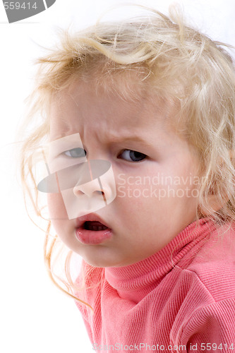 Image of sad baby