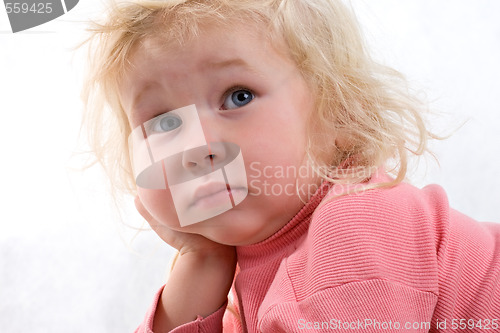 Image of sad baby