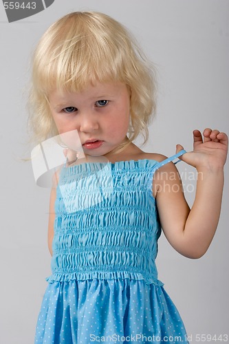 Image of little blonde