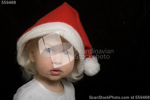 Image of funny little Santa