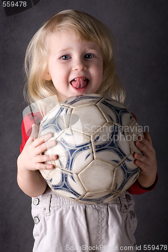 Image of girl footballer