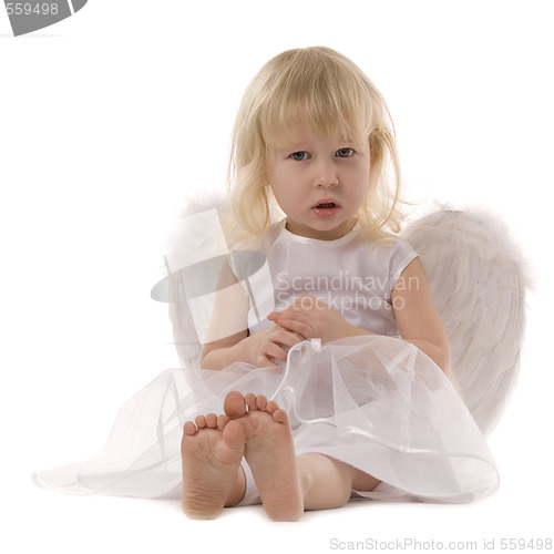 Image of white angel