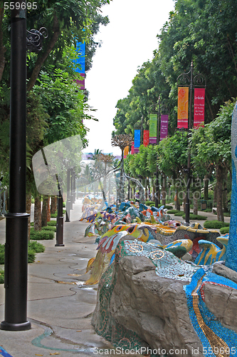Image of Merlion path - Isle Sentosa, Singapore